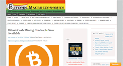 Desktop Screenshot of bitcoinmacroeconomics.com
