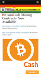 Mobile Screenshot of bitcoinmacroeconomics.com